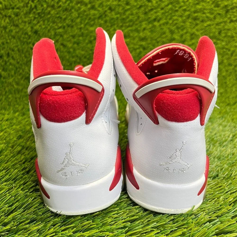 Nike Air Jordan 6 Retro‎ Alternate Hare Boys Size 6.5Y Basketball Shoes Sneakers